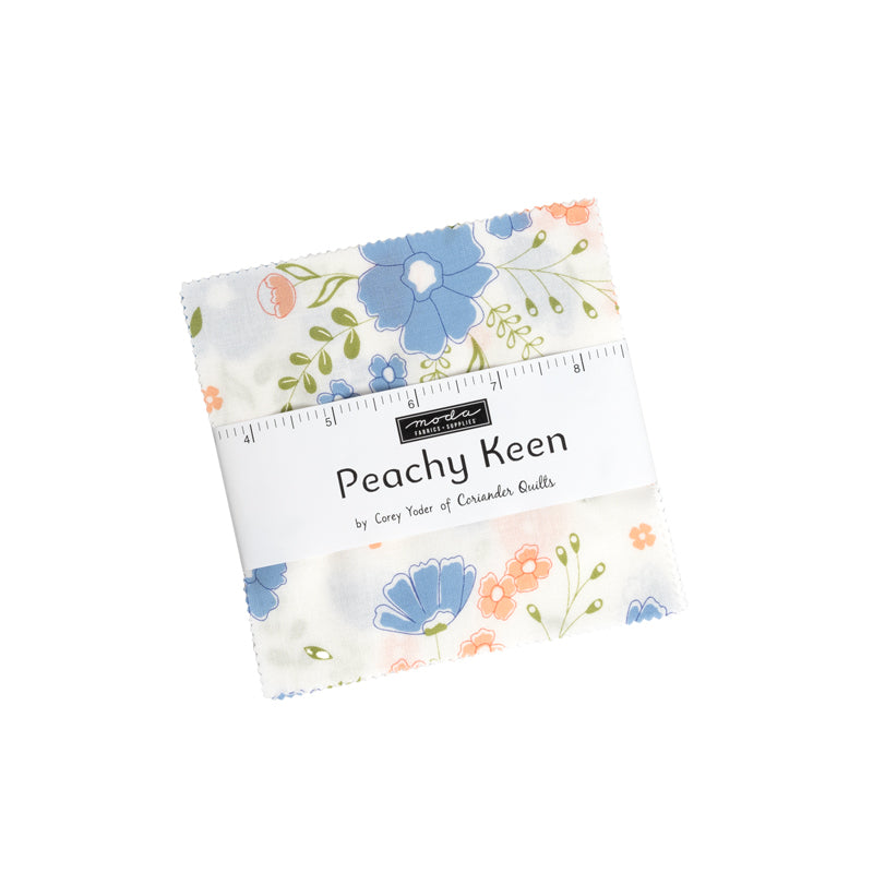 Moda Peachy Keen 100% Cotton Charm Pack 5"