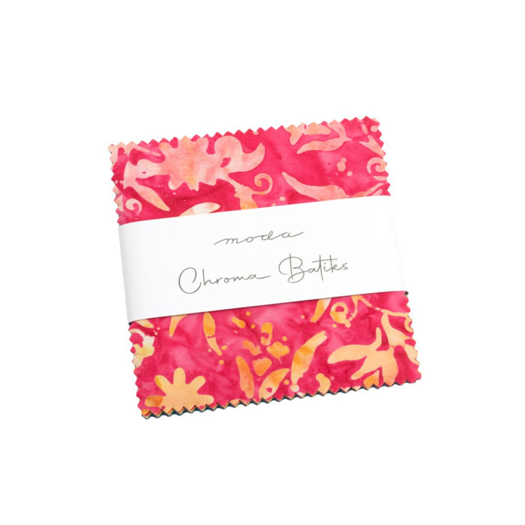Moda Chroma Batiks 100% Cotton Charm Pack 5"
