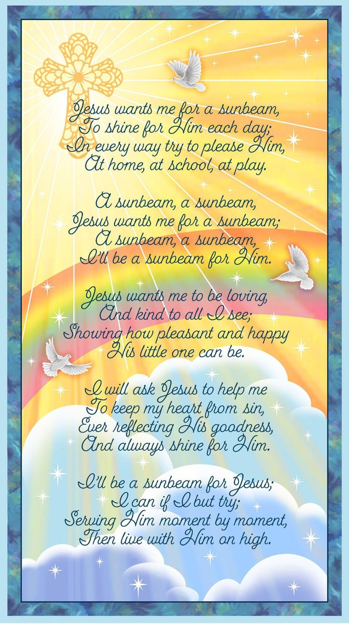 E02 I'll be a Sunbeam Panel