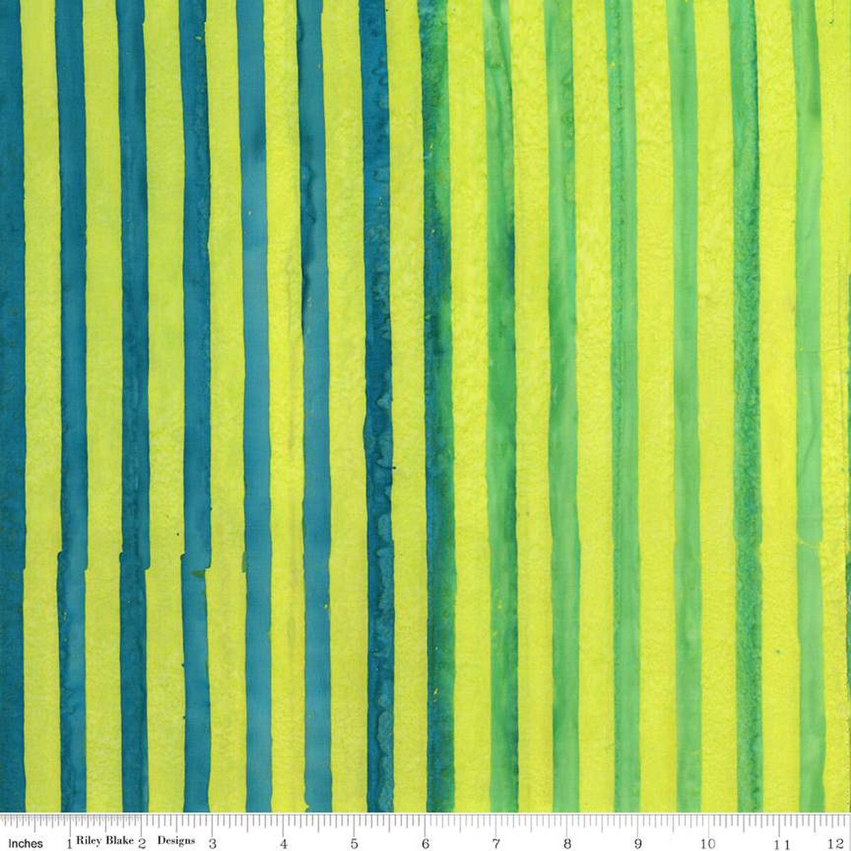 Batiks Elementals Get in Line 100% Cotton Limeade