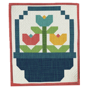 May Brimming Baskets Riley Blake Designs Table Top Banner/Block of the month kit