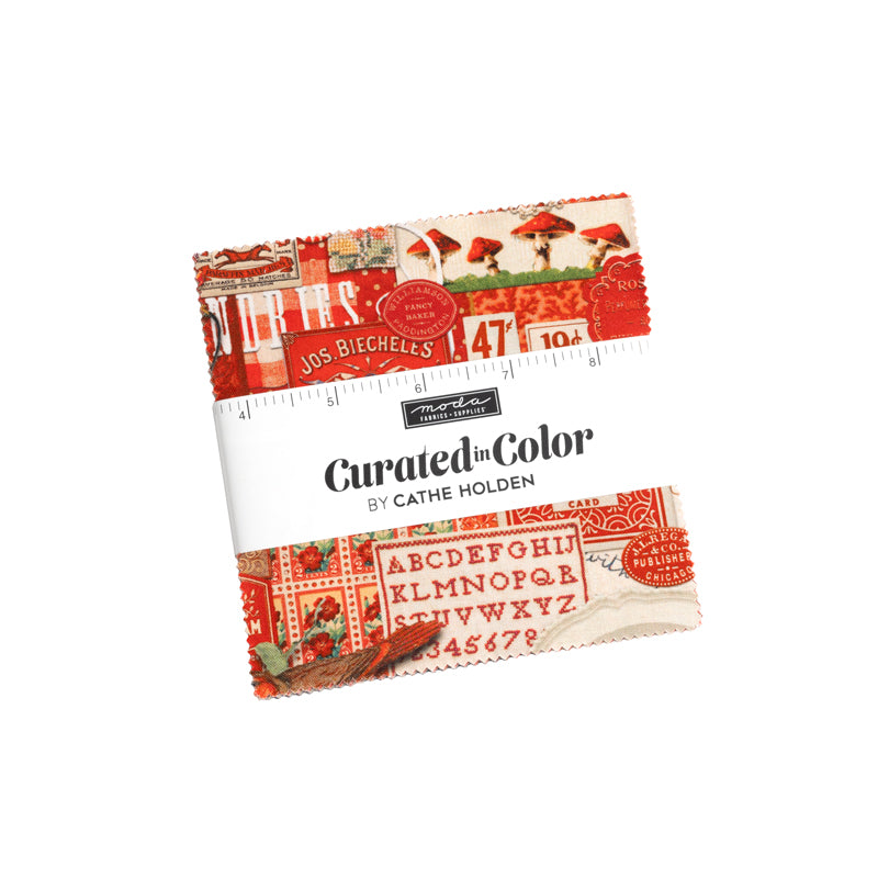 Moda Curated in Color 100% Cotton Charm Pack 5"