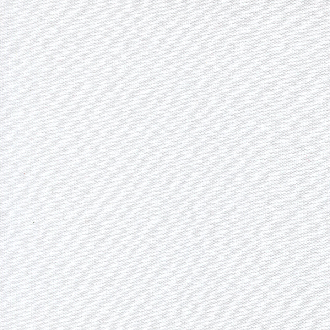 Bella Solids- White White 100% Cot 44/45"