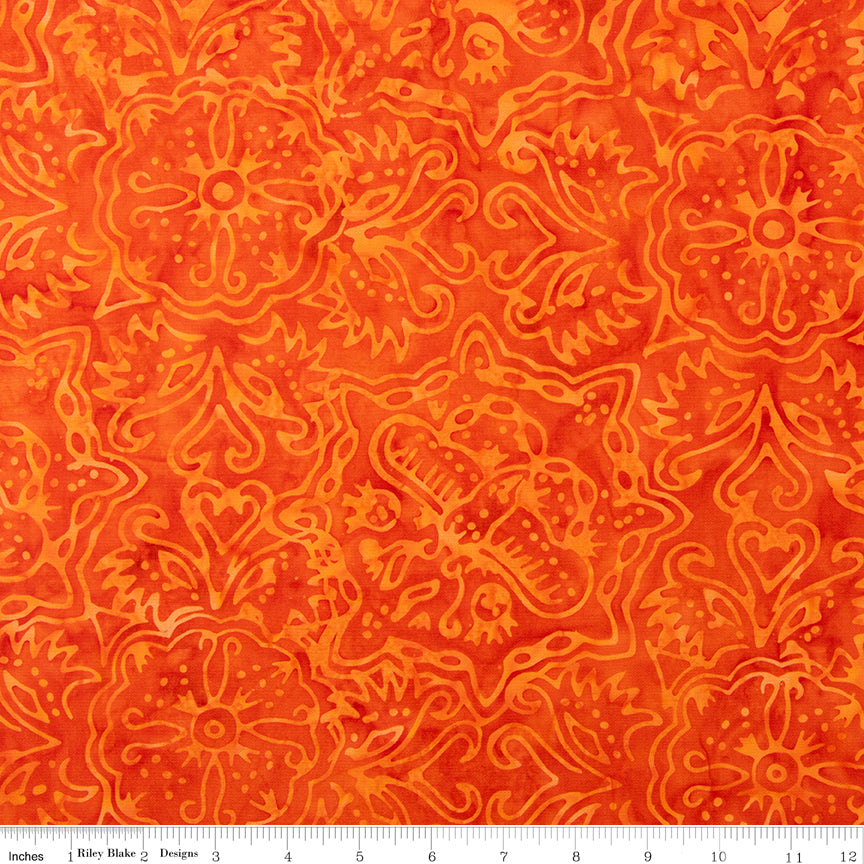 Elementals Rainbow Brights- Papaya 100% Cot