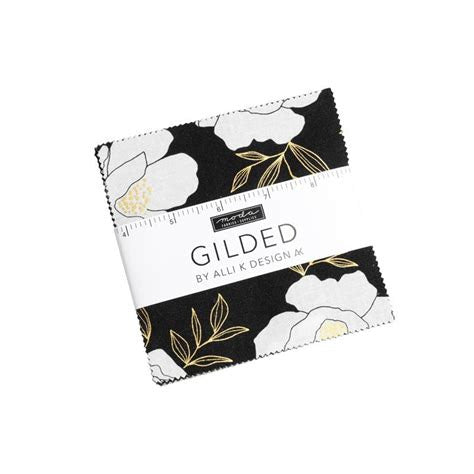 Moda Gilded 100% Cotton Charm Pack 5"