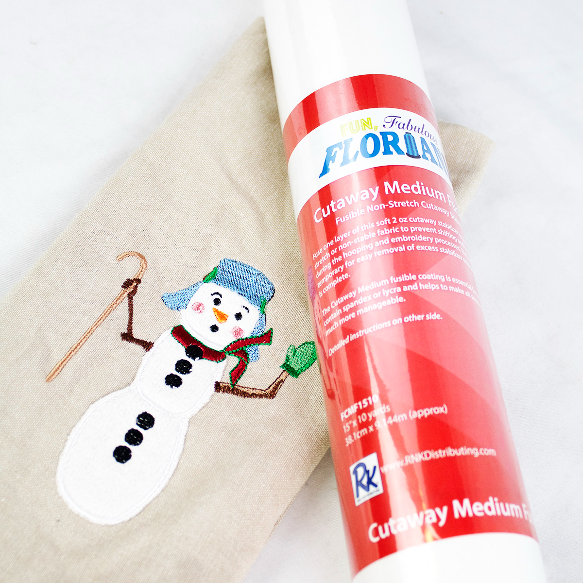 Floriani's Cutaway Medium Fusible 2 oz. 15" x 10 yds.