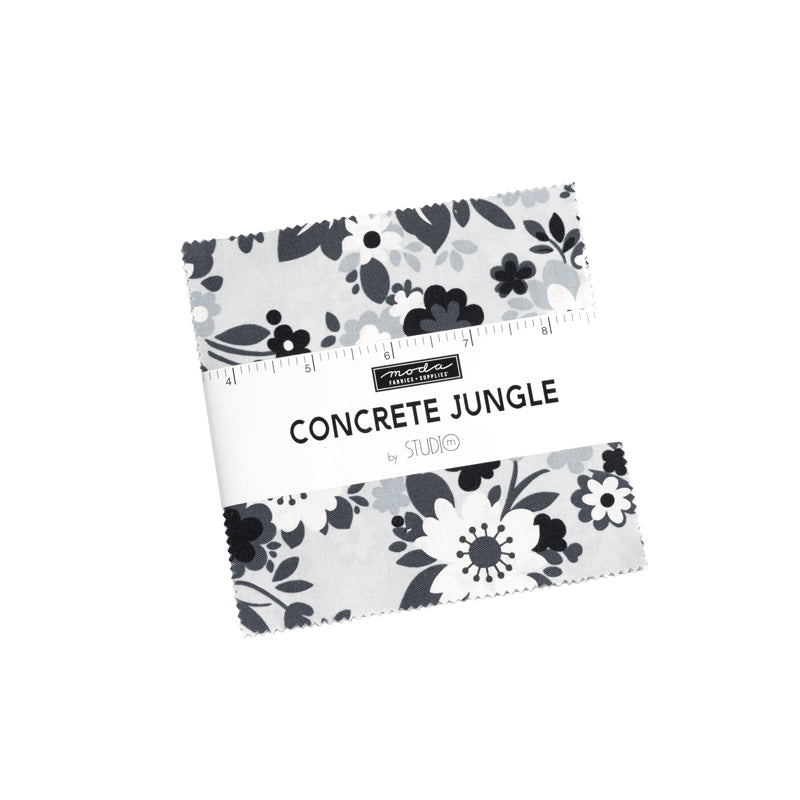 Moda Concrete Jungle 100% Cotton Charm Pack 5"