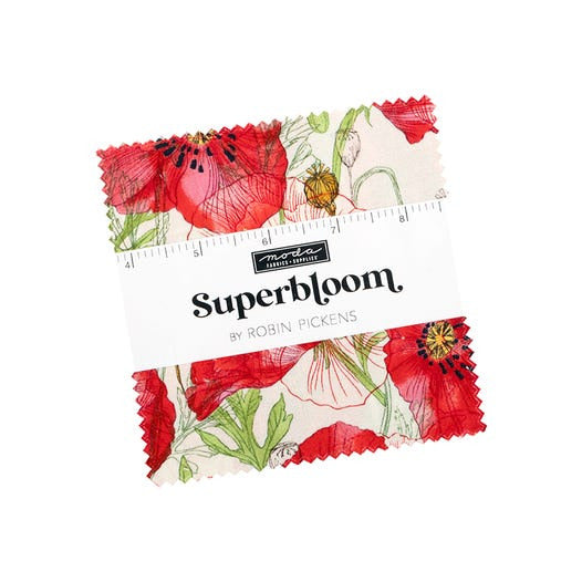 Moda Superbloom 100% Cotton Charm Pack 5"