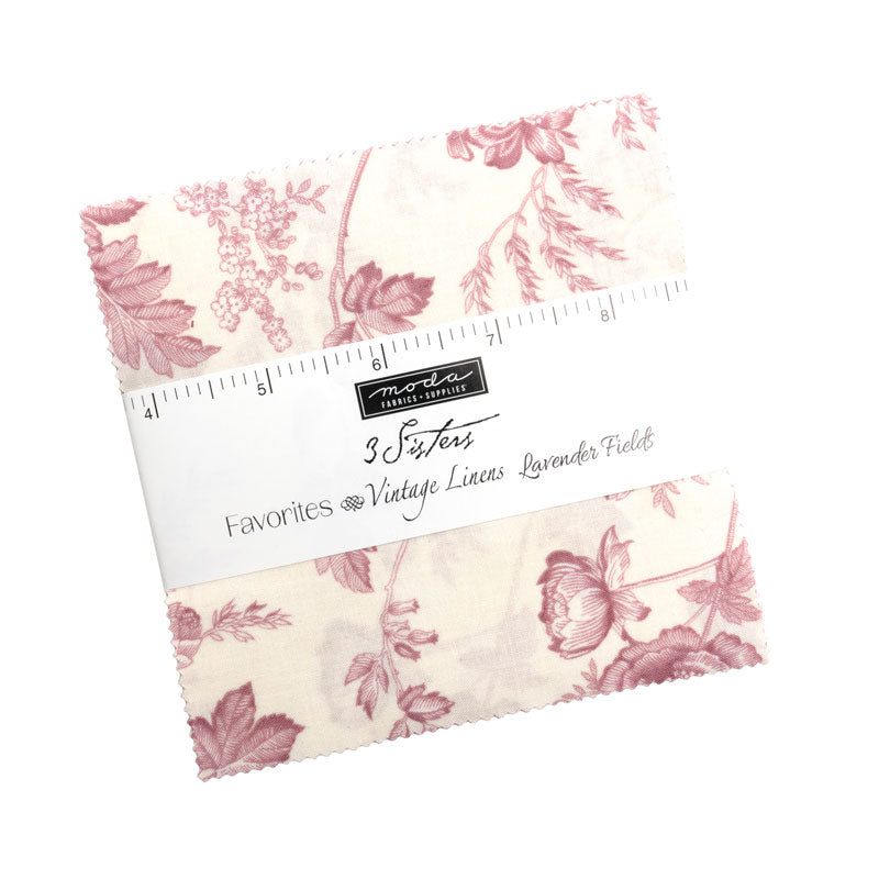 Moda Lavender Fields 100% Cotton Charm Pack 5"
