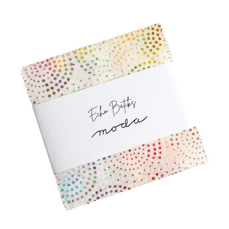 Moda Echo Batiks Charm Pack 5"