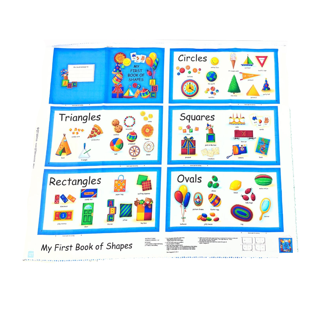D01 Soft Books Digital Panel 100% cotton
