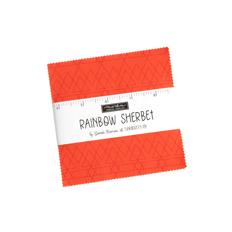 Moda Rainbow Sherbet 100% Cotton Charm Pack 5"