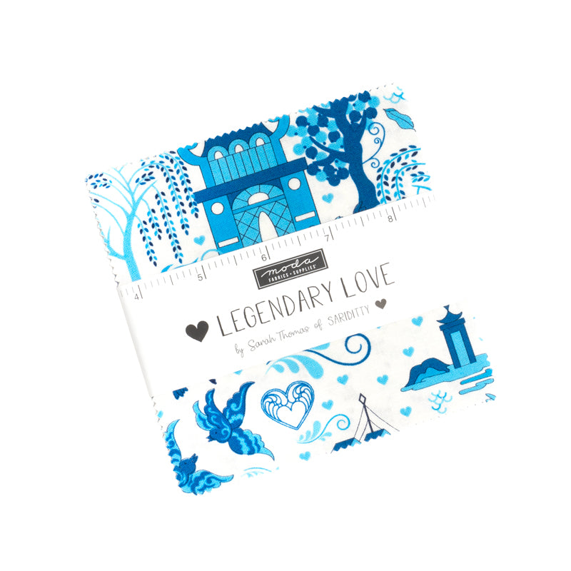 Moda Legendary Love 100% Cotton Charm Pack 5"