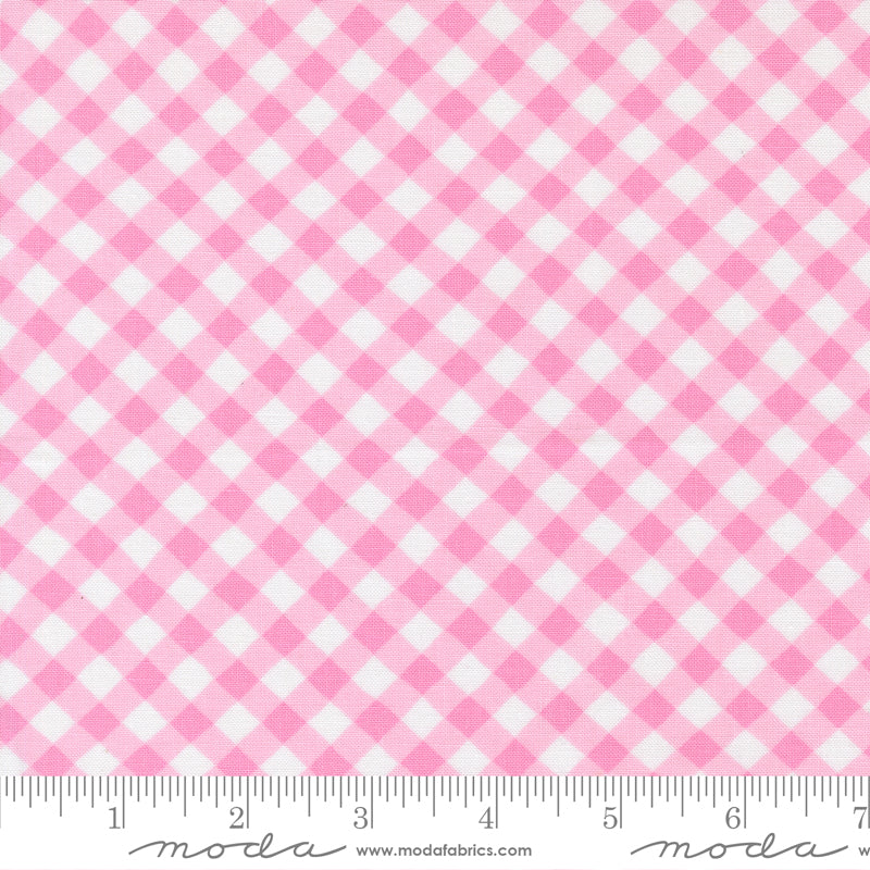Moda Pick Me 100% Cotton 44-45" - Picnic Gingham Petal 12