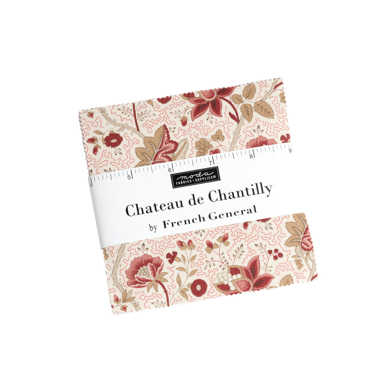 Moda Chateau de Chantilly 100% Cotton Charm Pack 5"