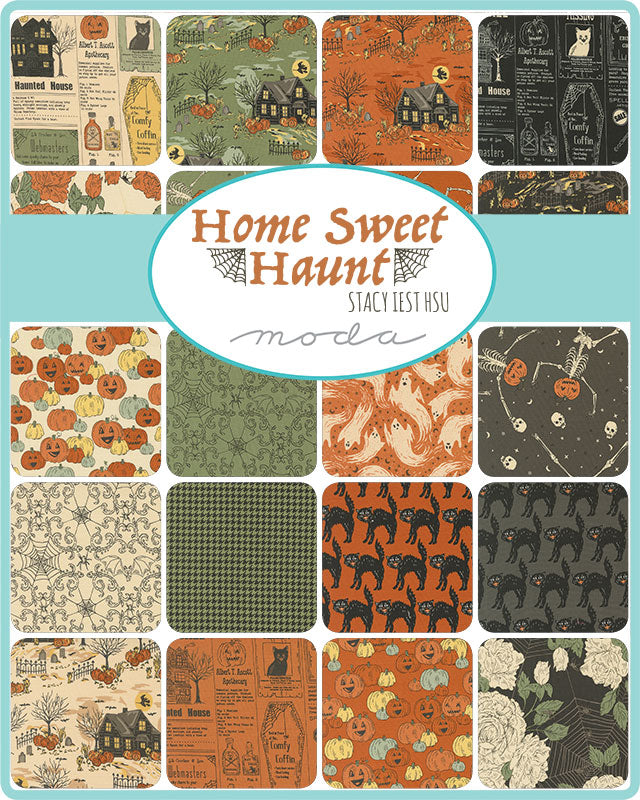 Moda Home Sweet Haunt 100% Cotton Charm Pack 5"