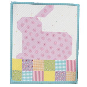 April Hoppy to Meet You Riley Blake Designs Table Top Banner/Block of the month kit