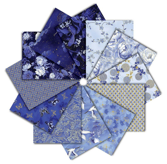 Timeless Treasures Moonlight Fat Quarters 100% Cotton