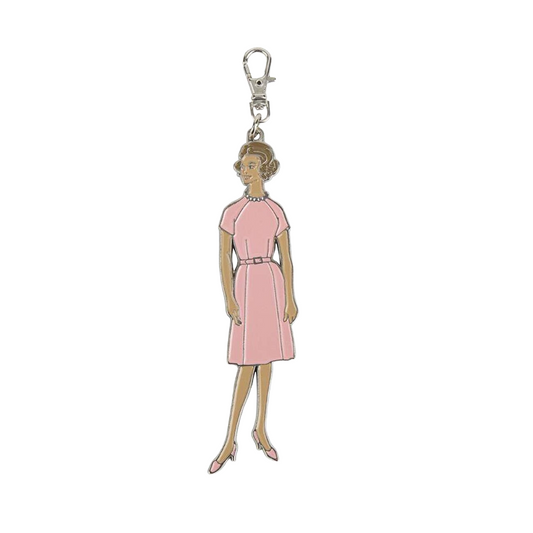 Happy Charms Pink Vintage Lady