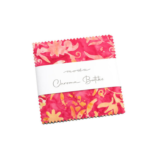 Moda Chroma Batiks 100% Cotton Charm Pack 5"