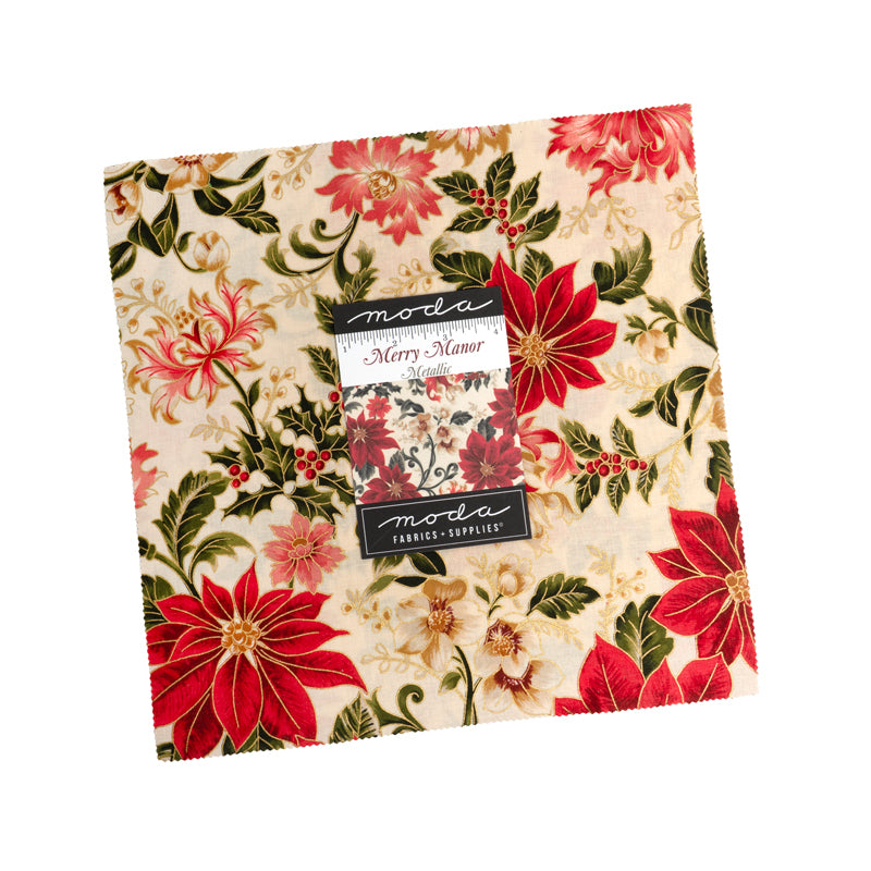 Merry Manor Layer Cake 100% Cotton
