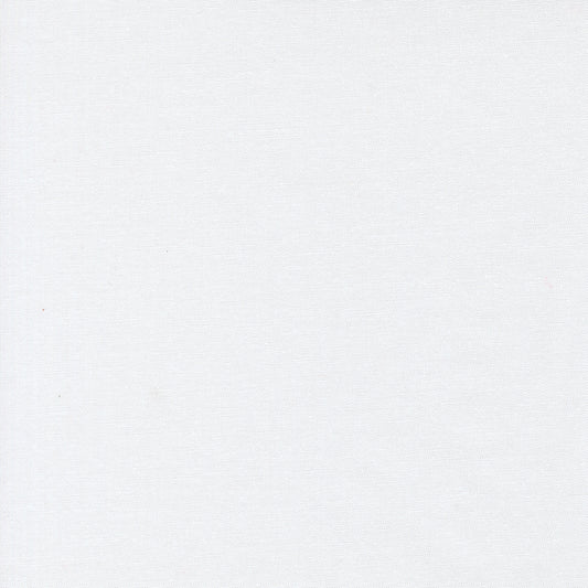 Bella Solids- White White 100% Cot 44/45"