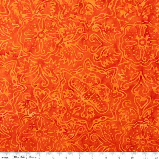 Elementals Rainbow Brights- Papaya 100% Cot