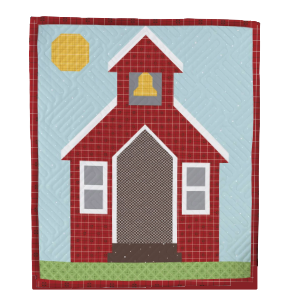 September In Session Riley Blake Designs Table Top Banner/Block of the month kit