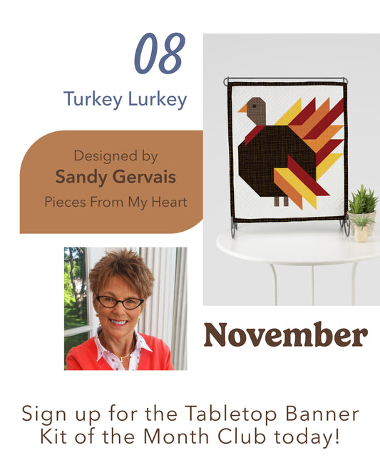 Riley Blake Banner/Block of the Month - 09/15/2025