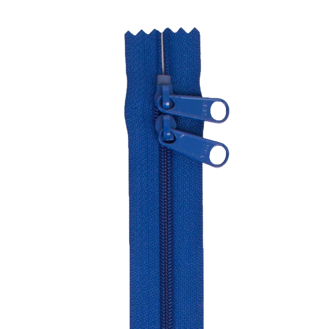 By Annie 30" Double Slide Handbag Zipper - Blastoff Blue