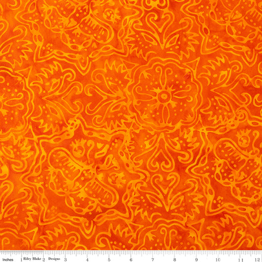 Elementals Rainbow Brights- Tangerine 100% Cot