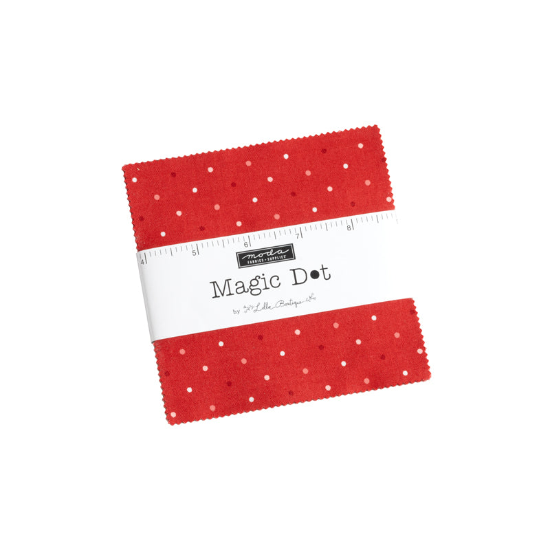 Moda Magic Dot  100% Cotton Charm Pack 5"