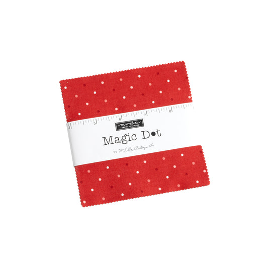 Moda Magic Dot  100% Cotton Charm Pack 5"