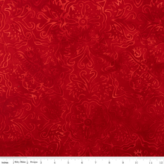 Elementals Rainbow Brights- Red Red 100% Cot