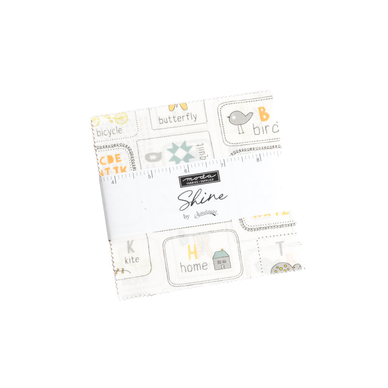 Moda Shine 100% Cotton Charm Pack 5"