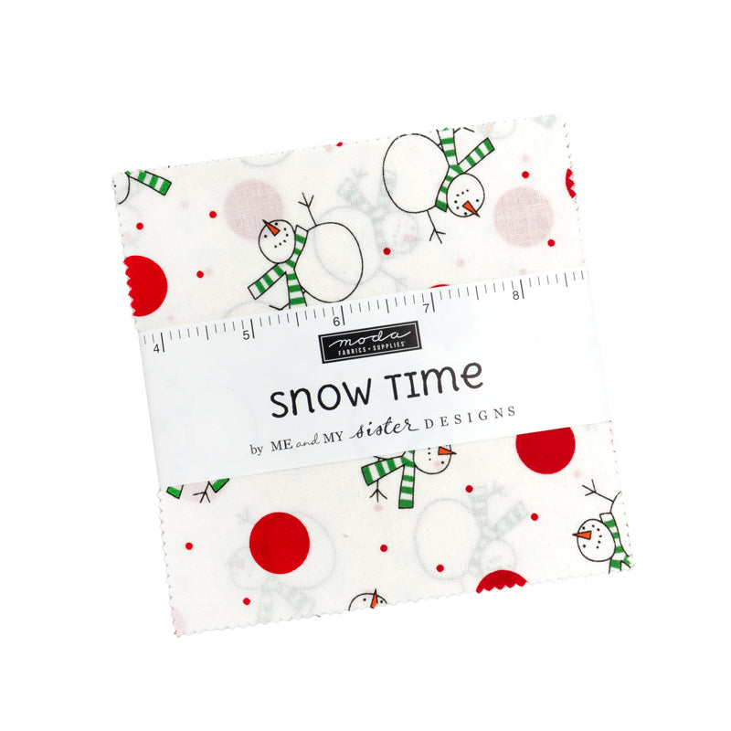 Snowtime Charm Packs 100% Cotton