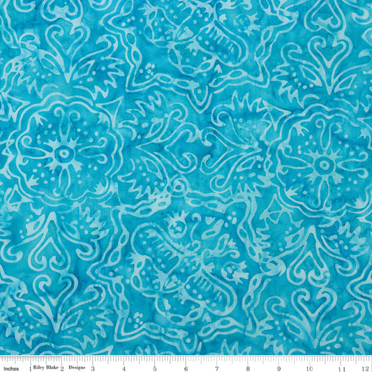 Elementals Rainbow Brights- Ocean Blue 100% Cot