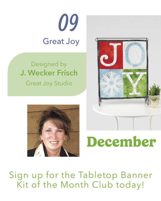 Riley Blake Banner/Block of the Month - 10/20/2025