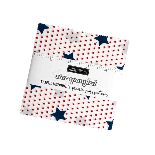 Moda Star Spangled  100% Cotton Charm Pack 5"