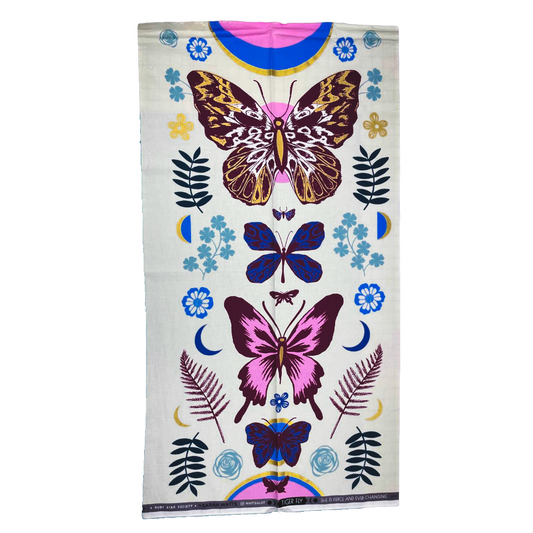 Ruby Star Tiger Fly Panel 100% cotton