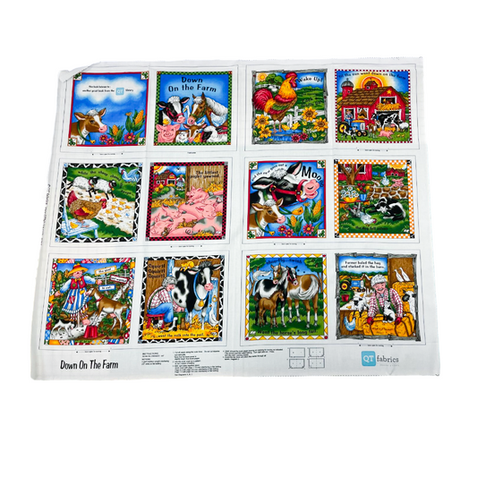 D01 Soft Books Digital Panel 100% cotton